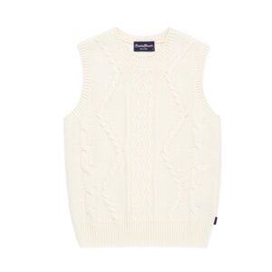 Rowing Blazers WOMEN'S FISHERMAN CABLE KNIT SWEATER VEST